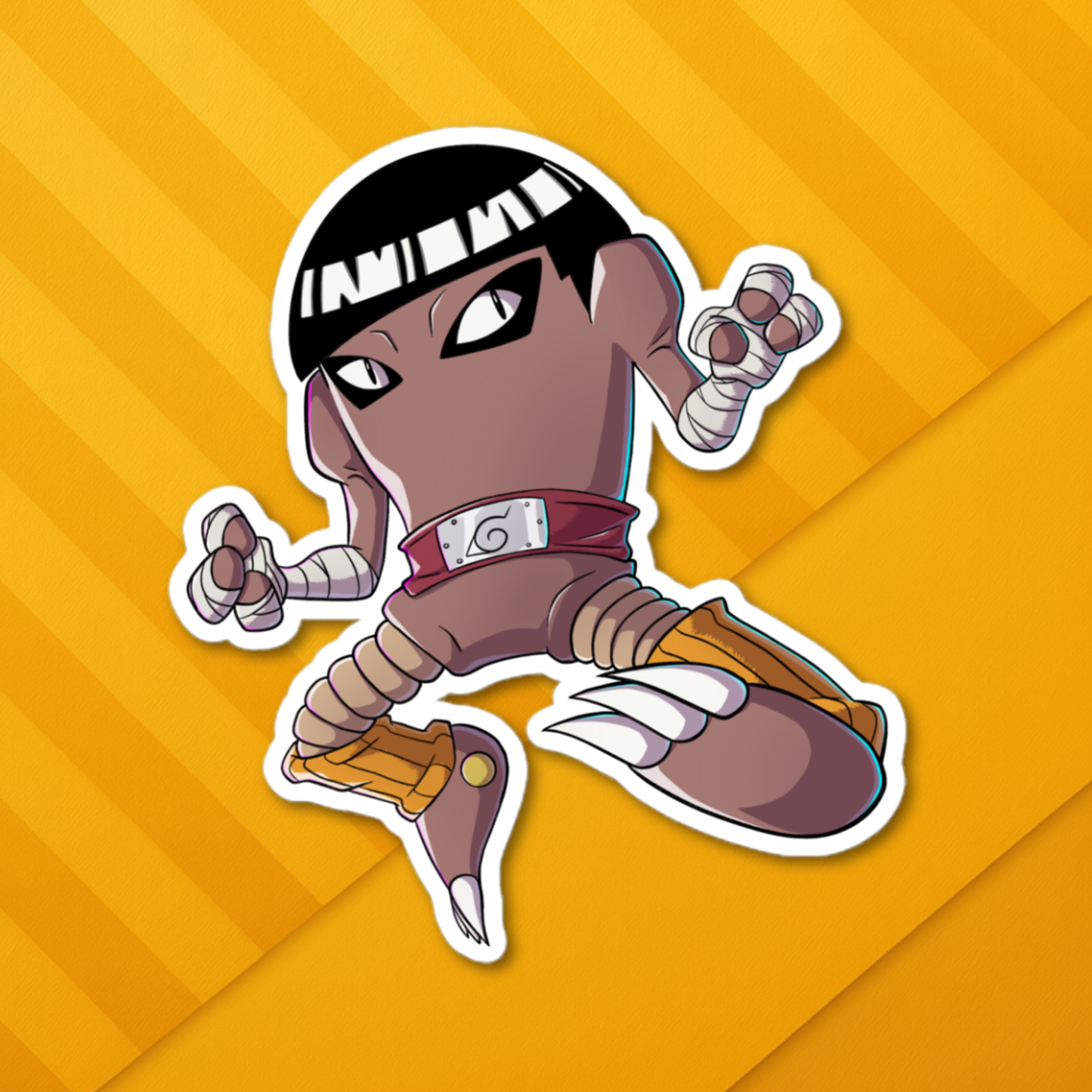 Rock-Hitmonlee Sticker