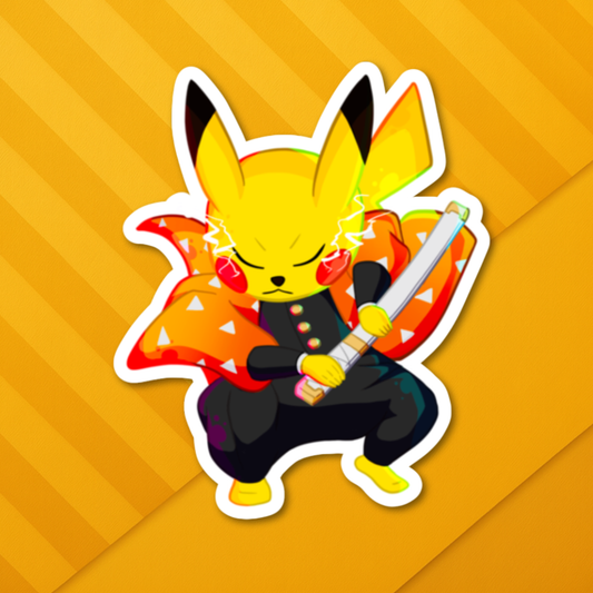 Zeni-kachu Sticker