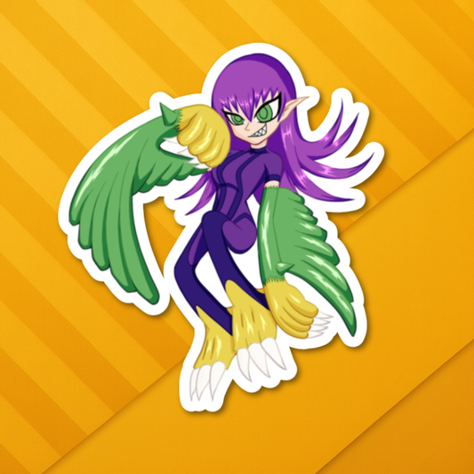 Harpy Girl Sticker