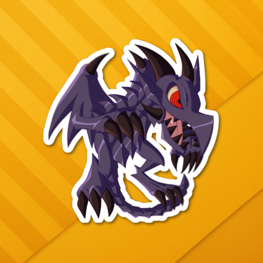 Red Eyes Black Dragon Sticker