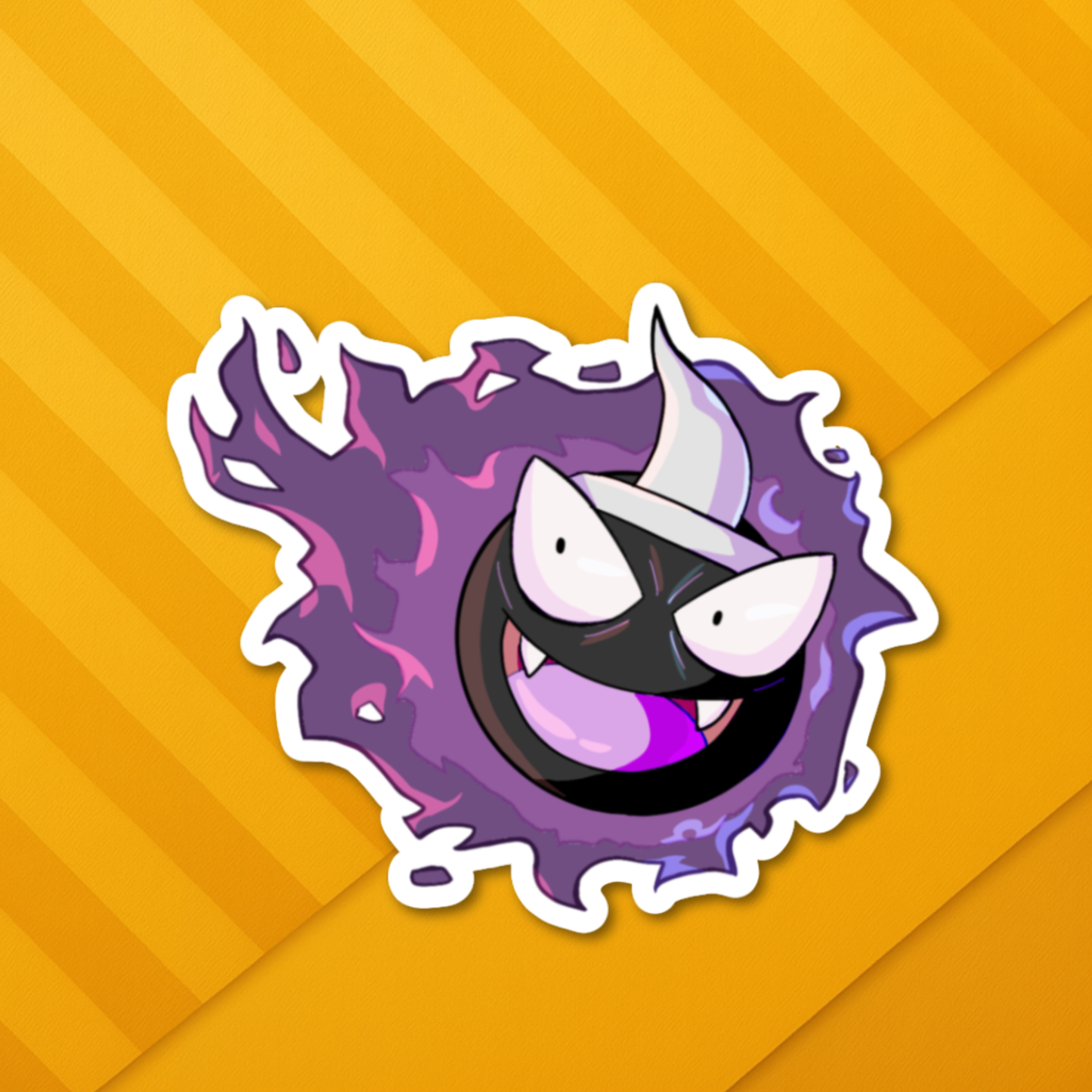 Ghostly Gas Sticker