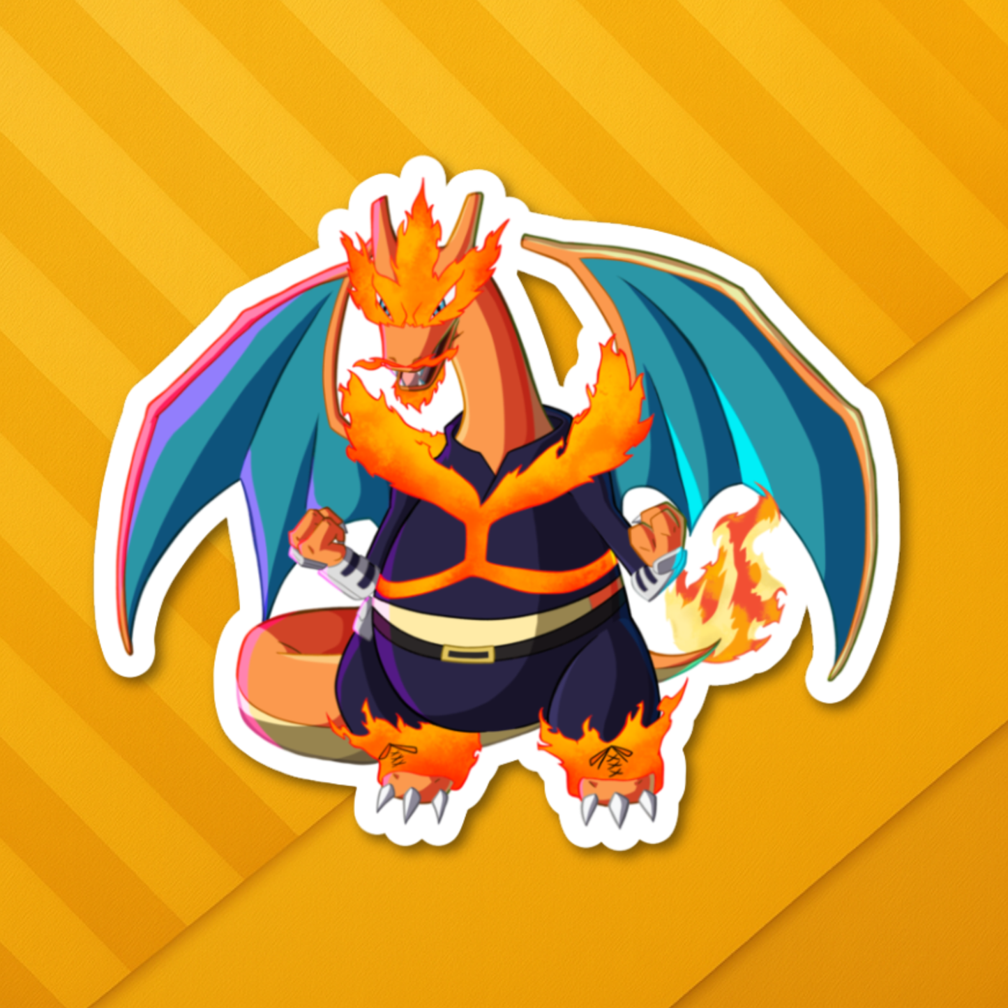 Endevor-zard Sticker