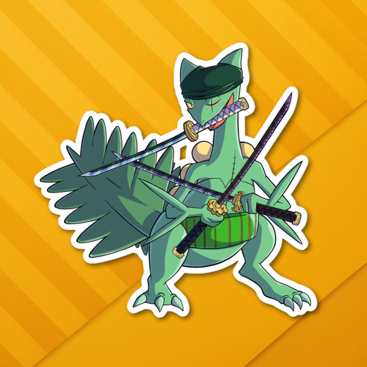 Zoro-sceptile Sticker